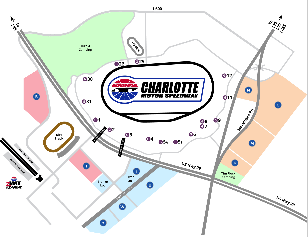 Fan Tips Fan Info Charlotte Motor Speedway